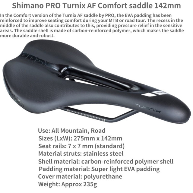 PRO ファルコンカーボン AFホワイト ブラック 132mmカーボンレール PRO