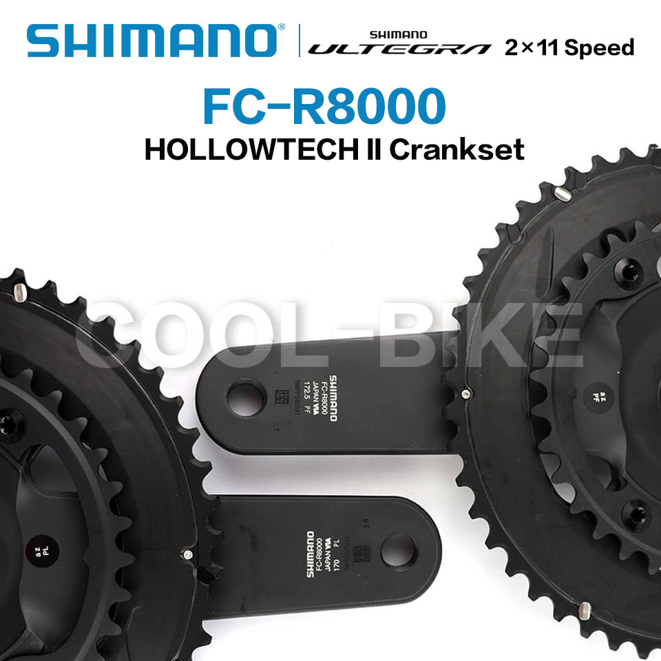 Shimano ultegra fc r8000-hollowtech iiクランクセット,2x11スピード