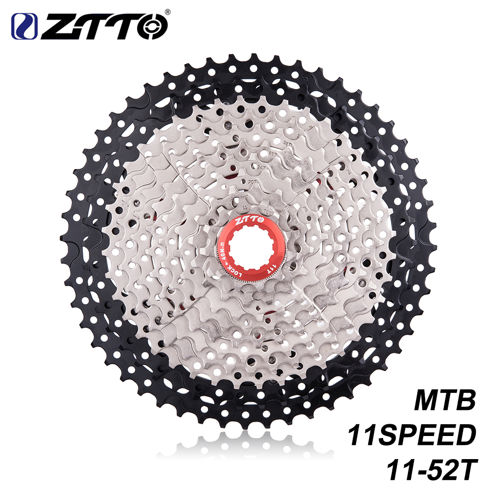 ZTTO MTB 11 Speed L Cassette 11s 11 - 52T Wide Ratio Freewheel Mountai