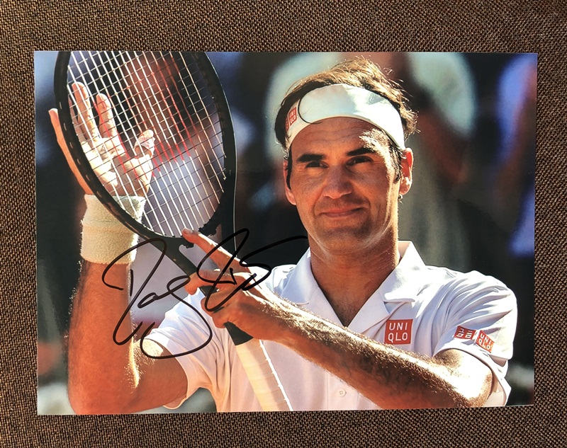 直筆サイン入りユニフォーム ロジャー・フェデラー /フレームなし/SA