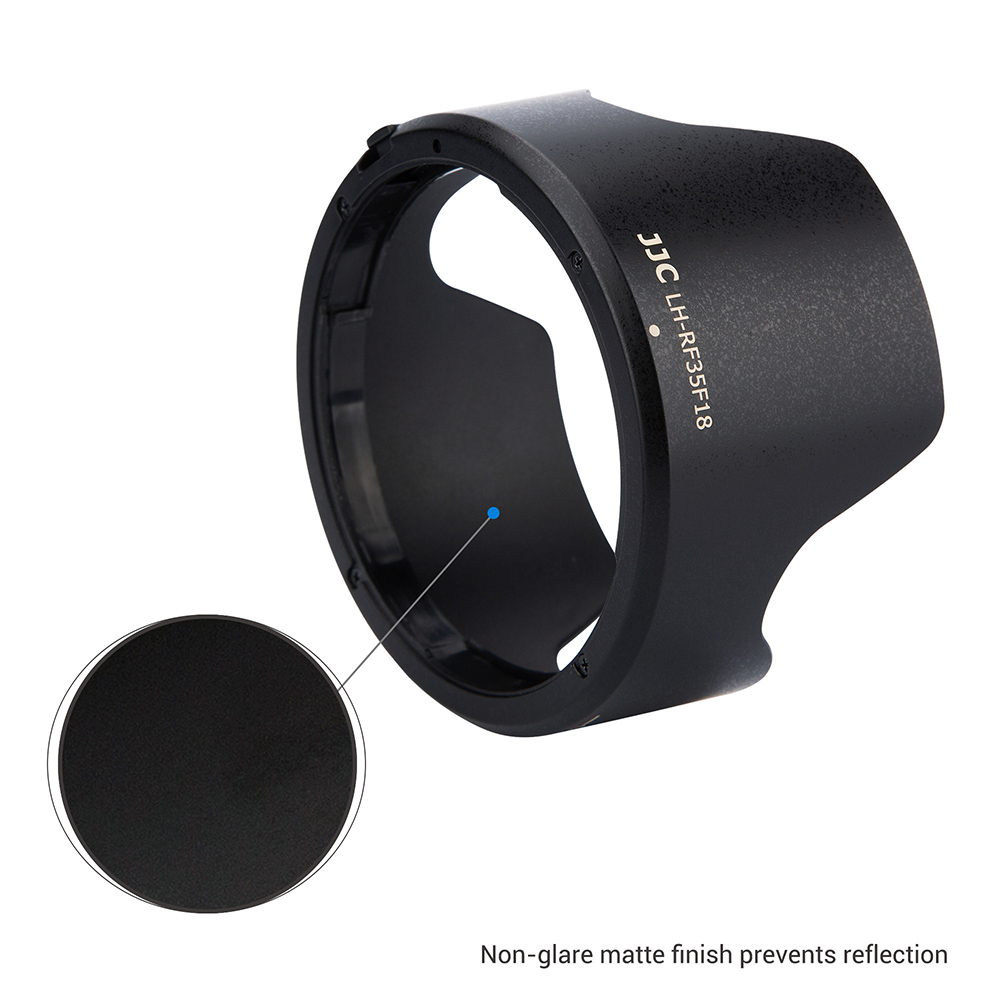 JJC リバーシブル RF 35mm レンズフード Canon RF 35mm F1.8 MACRO IS