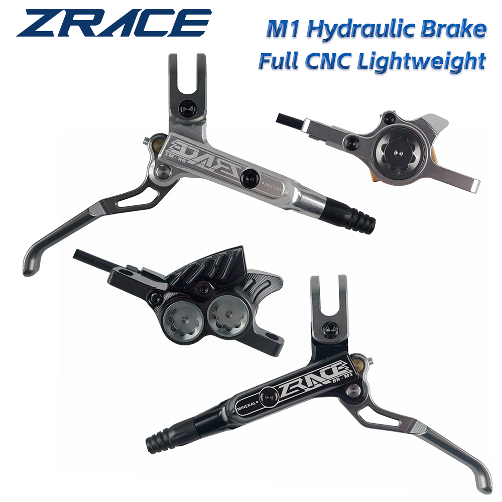 ZRACE M1 X2 / X4 マウンテンバイク油圧ブレーキ、フル CNC 軽量、MTB