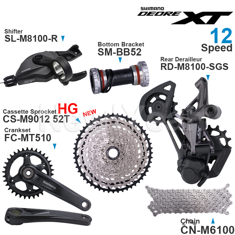 Takeo_kmr DEORE 12S リアディレイラー＋ブレーキセット Takeo_kmr