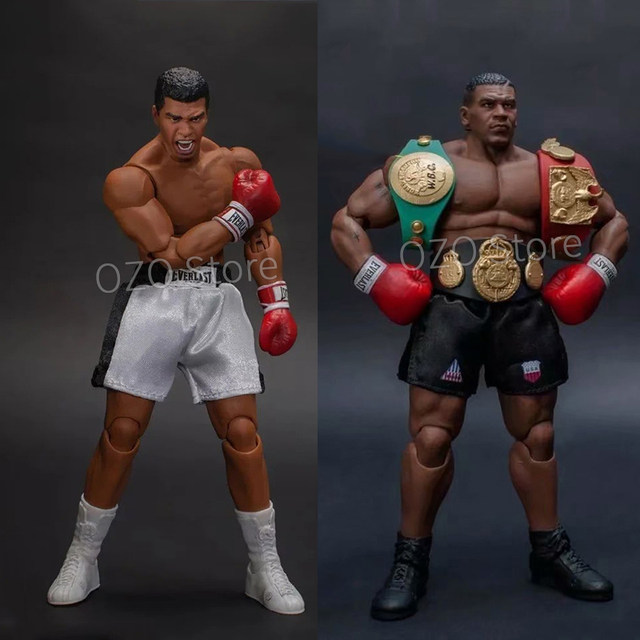 アリとタイソンのフィギュア アリとタイソンのフィギュア アリと