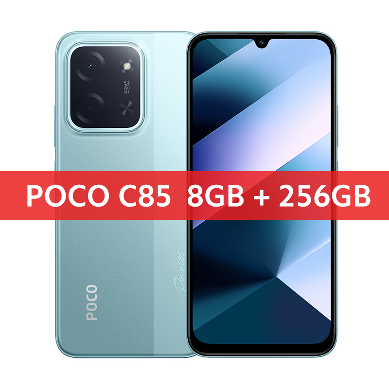 POCO C85 Global Version Smartphone NFC 128GB 256GB MediaTek Helio
