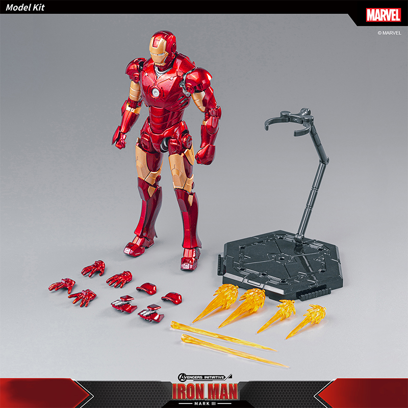 Fondjoy Marvel IronMan MK3 Fondjoy Assemble Toy Iron Man Model