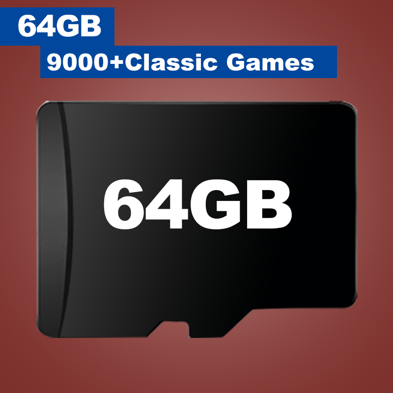 Miyoo A30 ゲーム SD カード内蔵 16000+ クラシックゲーム 50+