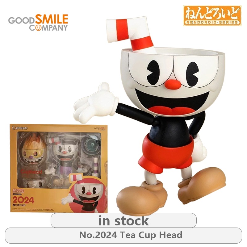 GSC Original Nendoroid Cuphead Series No.2025 Mug Man\No.2024 Tea