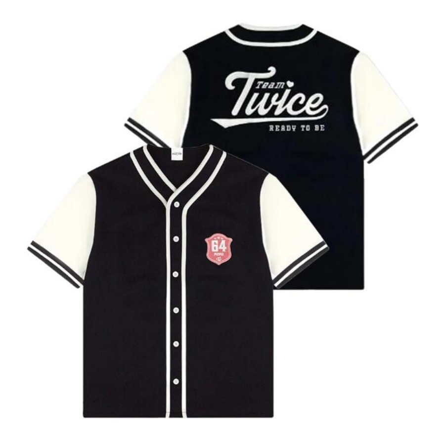 KPOP TWICE READY TO BE Baseball Shirt Men Women Hipster Hip Hop