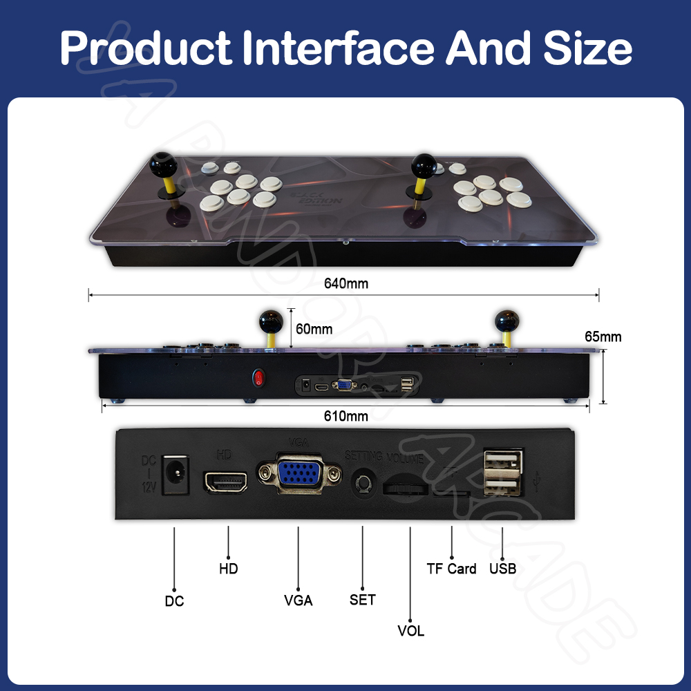 26800 in 1 最新パンドラ DX プラスボックスレトロアーケードゲーム機