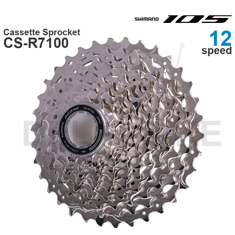 SHIMANO 105 12-speed Road Cassette Sprocket CS-R7100 CS-HG710-12