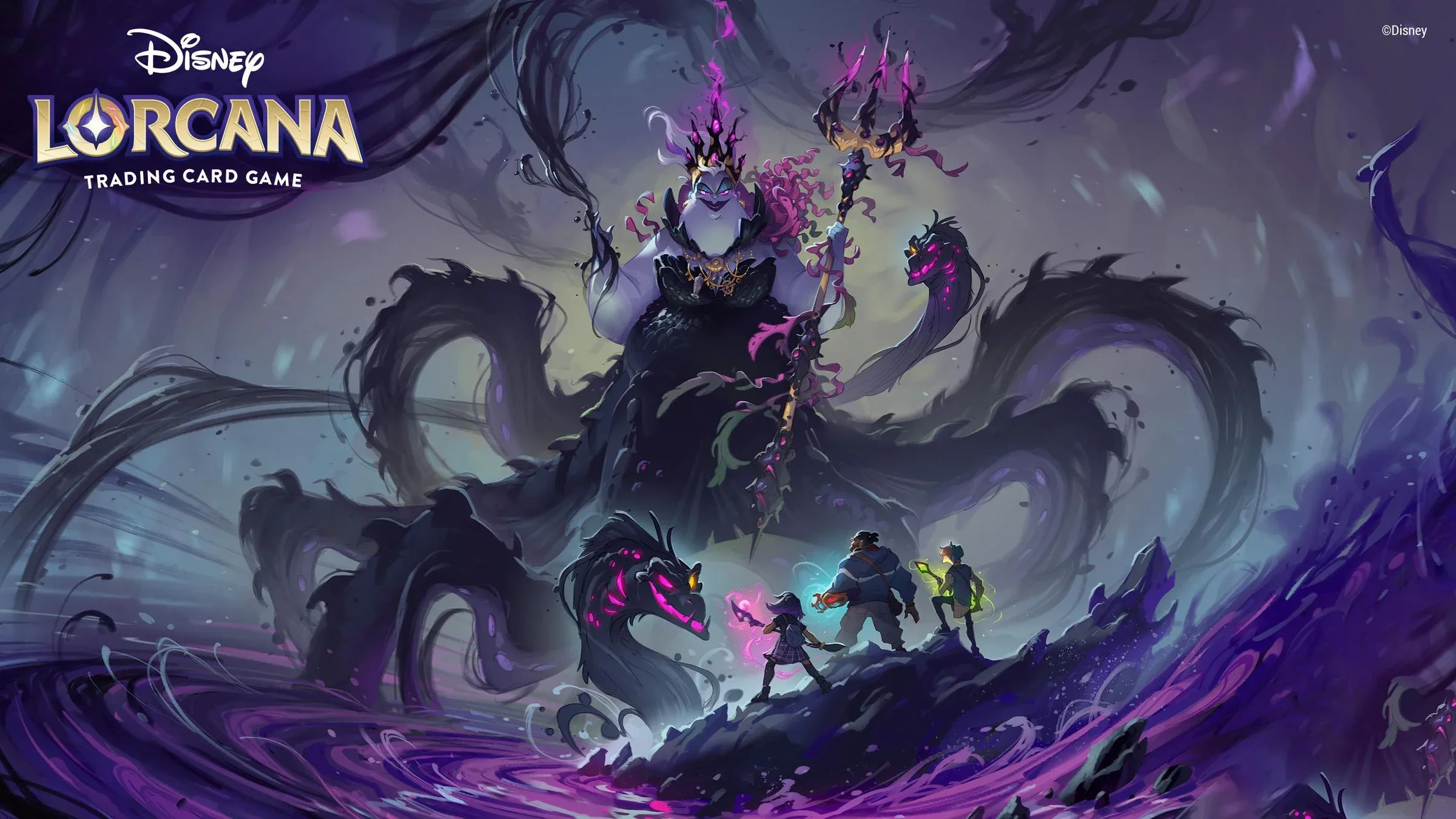 ロルカナ 海外限定 アースラ チャンピオン プレイマット Lorcana 英語