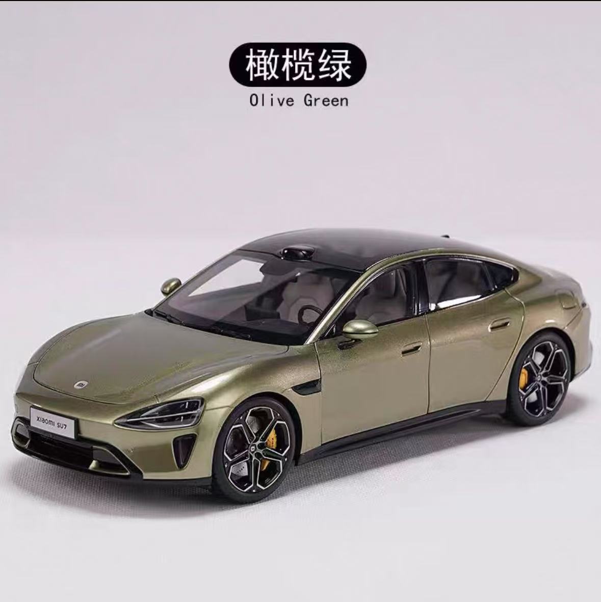 For Xiaomi Su7 Simulation Model Diecast 1/24 Model Car Play