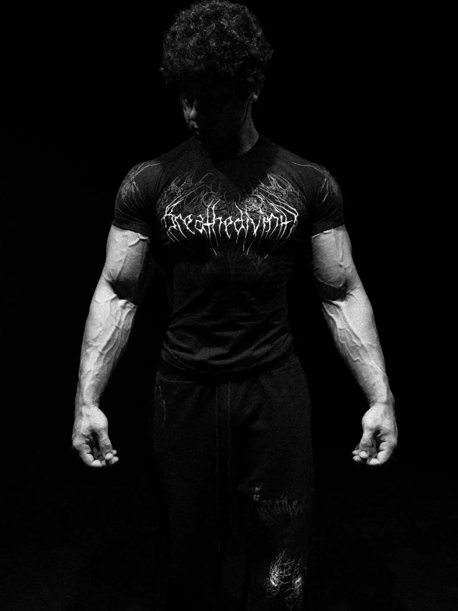 Breathedivinity Quick-drying Compression Shirt with High