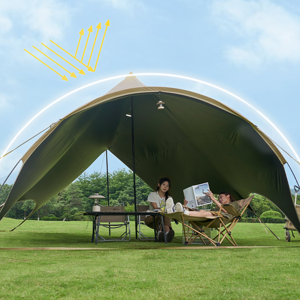 MOBI GARDEN タープ サンシェルター グレー Backyard - Mobi Garden