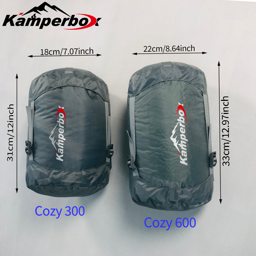 Kamperbox ダウン寝袋超軽量寝袋、冬寝袋キャンプ用品軽量寝袋キャンプ