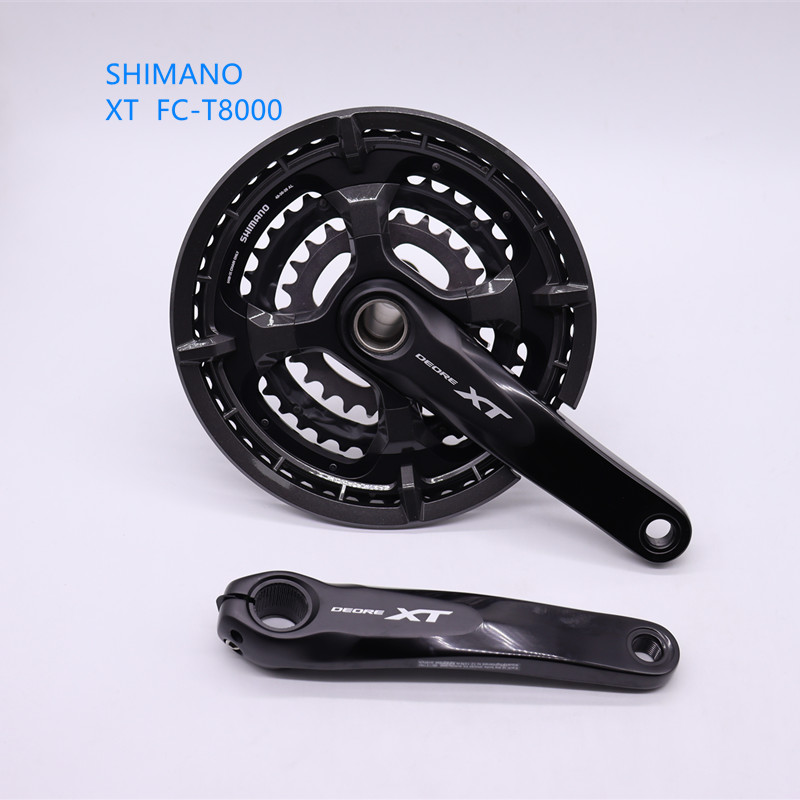 SHIMANO XT T8000 crankset 3x10s 30 speed MTB bike chain wheel 48