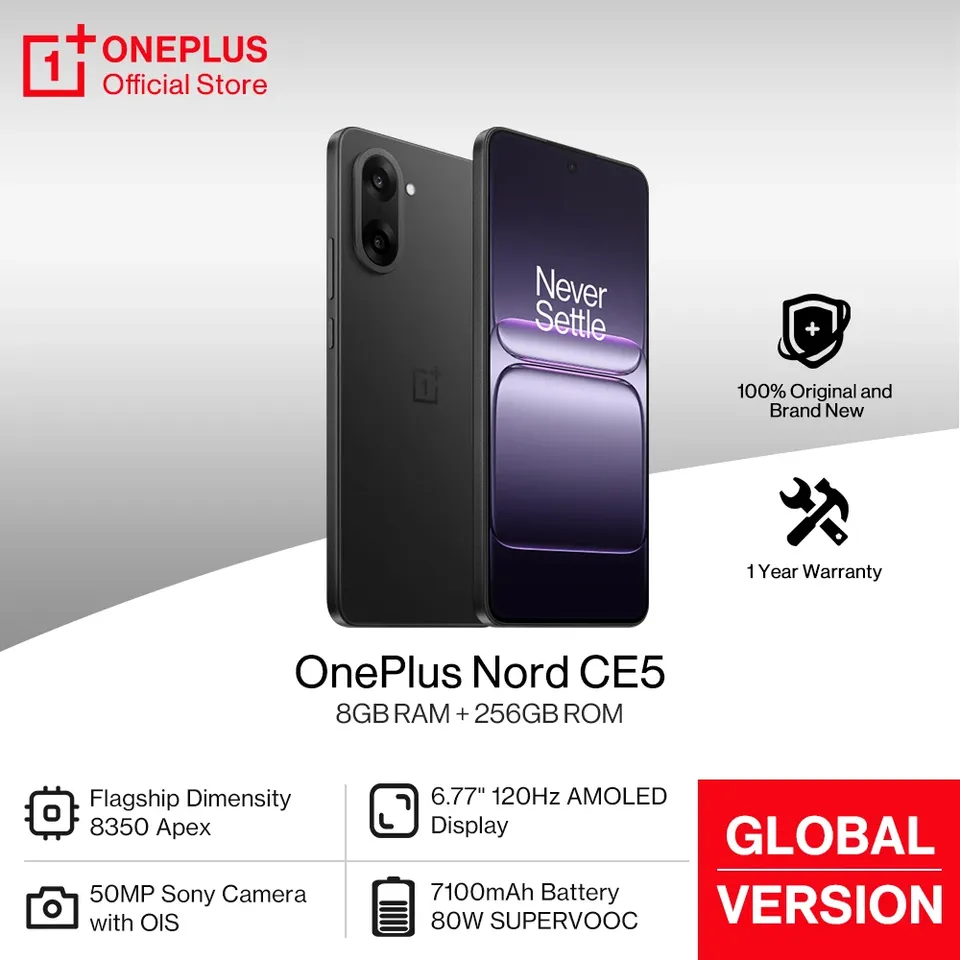 ワールドプレミア OnePlus Nord CE 5 グローバルバージョン