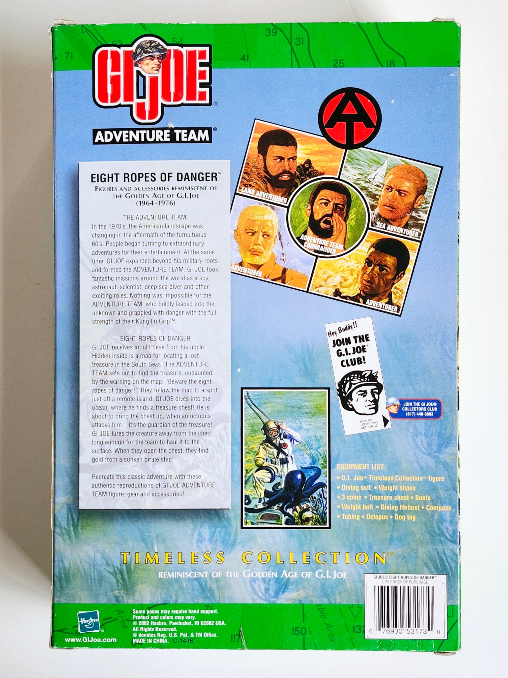 G.I. Joe Adventure Team Eight Ropes of Danger 12-Inch Action