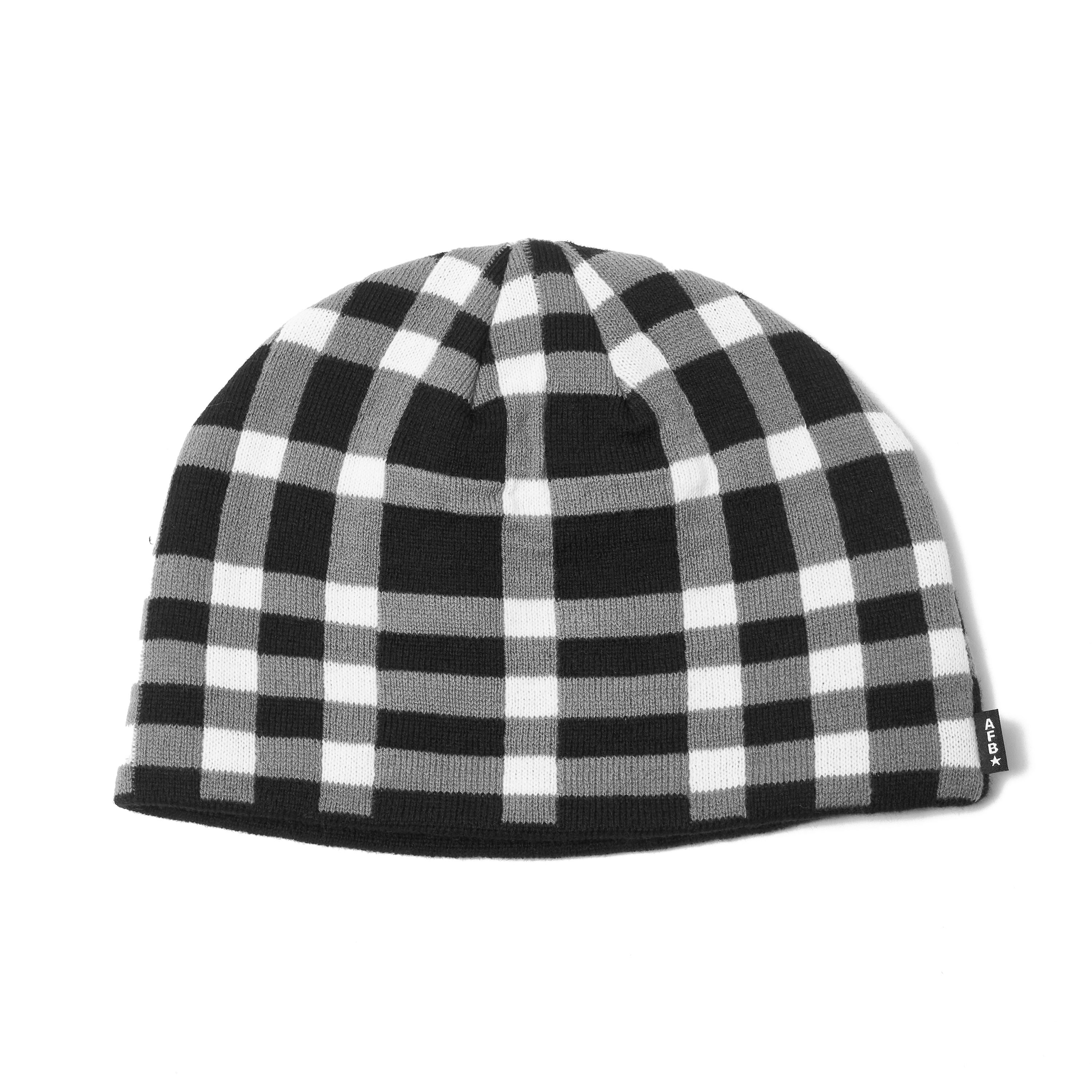 CHECK SINGLE BEANIE – AFB