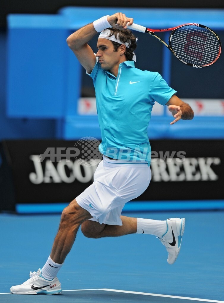 フェデラー モンタネスに勝利し4回戦進出、全豪オープンテニス 写真12