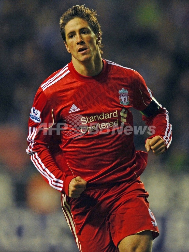 09-10 リバプール トーレス 9番 長袖 シャツ TORRES リバプール