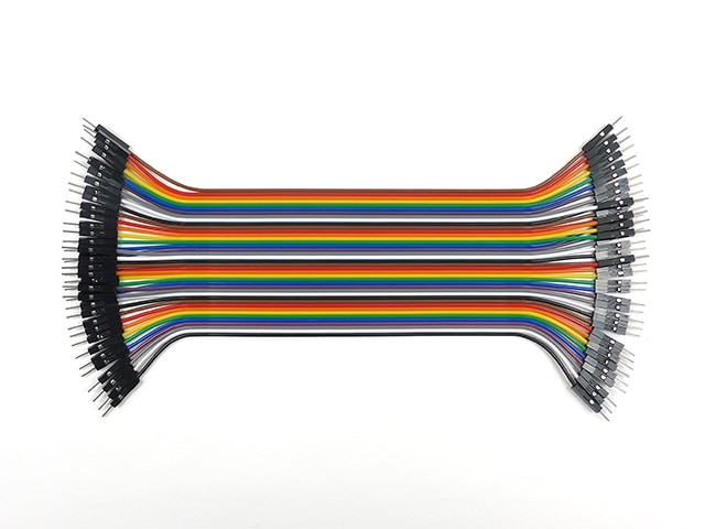 コネクター付ケーブル 20cm 40P オスオス: ケーブル・コネクター 秋月