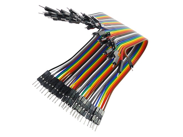 コネクター付ケーブル 20cm 40P オスオス: ケーブル・コネクター 秋月