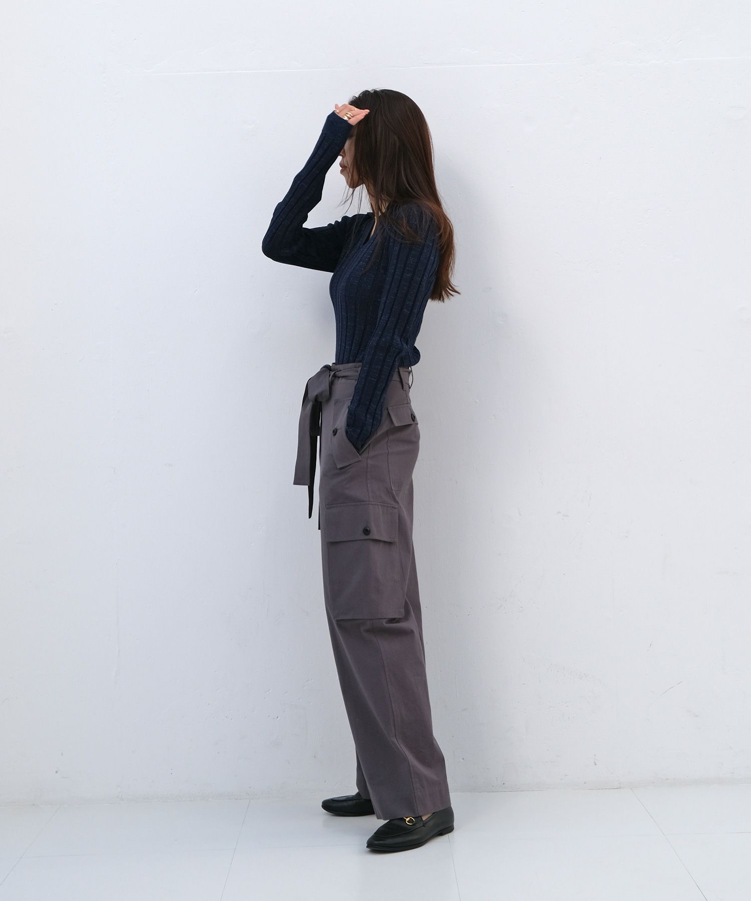 ベルテッドカーゴパンツ | AKTE