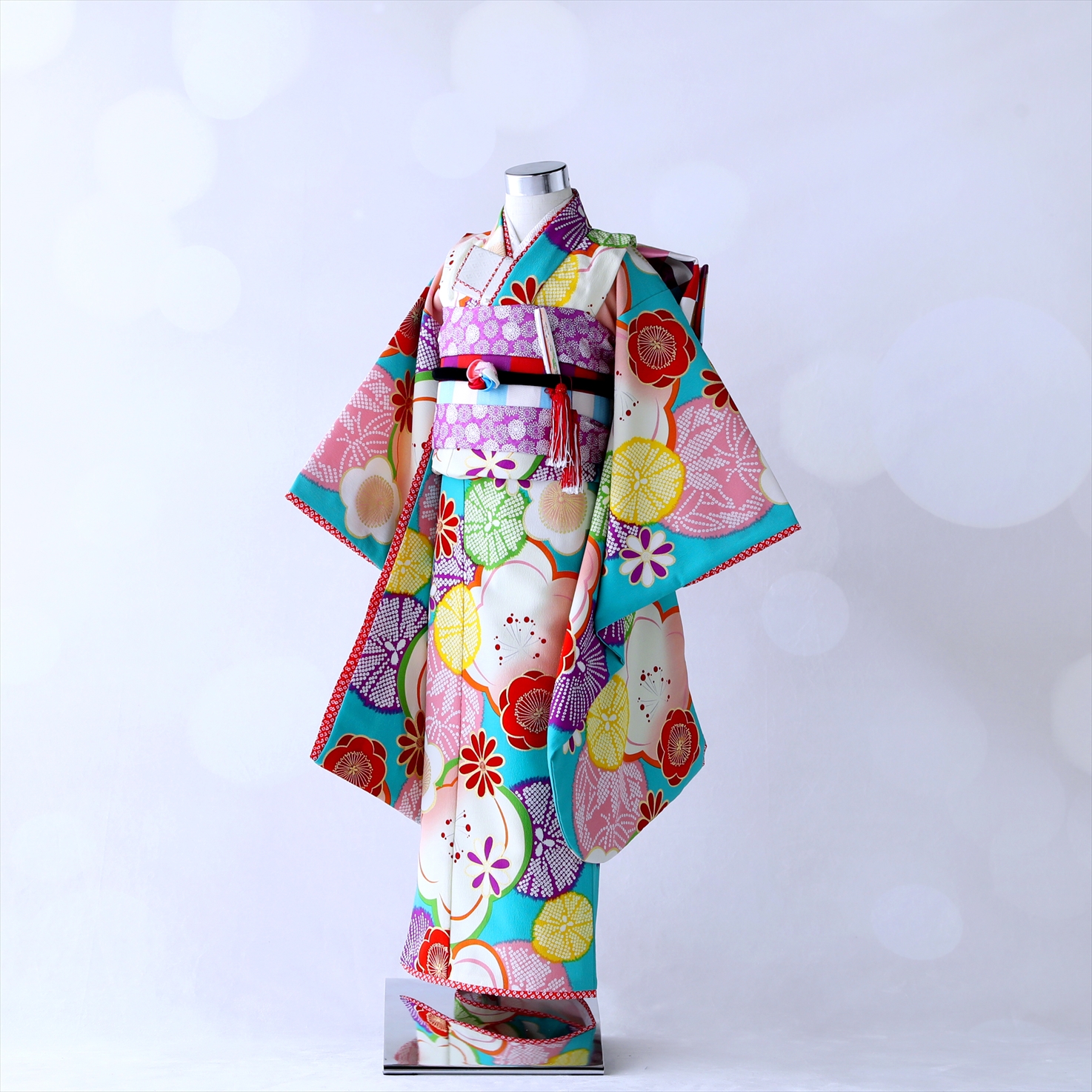 7G-7｜七五三着物｜7歳｜黄緑｜衣装レンタルショップAhaha Closet