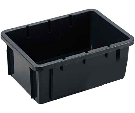 68-5364-14 システムコンテナBOX #03 ブラック 1セット（20個入