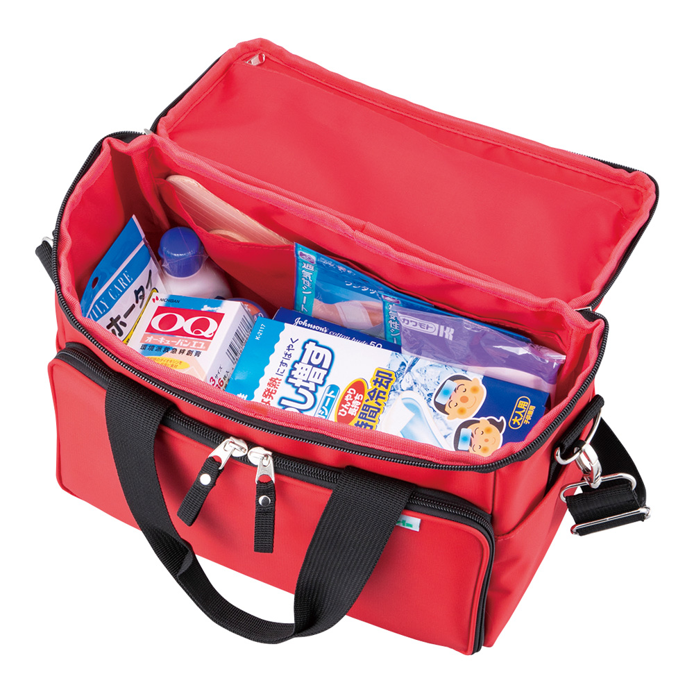 8-680-02 救急バッグセット 非接触体温計 NCB 【AXEL】 アズワン