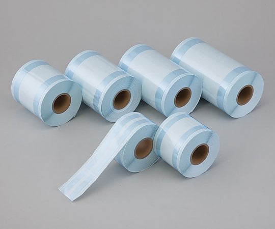 8-9631-04 滅菌バッグ(ヒダ付・ガゼットロールタイプ) 250mm×70mm×100m