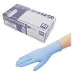 1-8450-52 クリーンノール ニトリル手袋 ショート （パウダーフリー