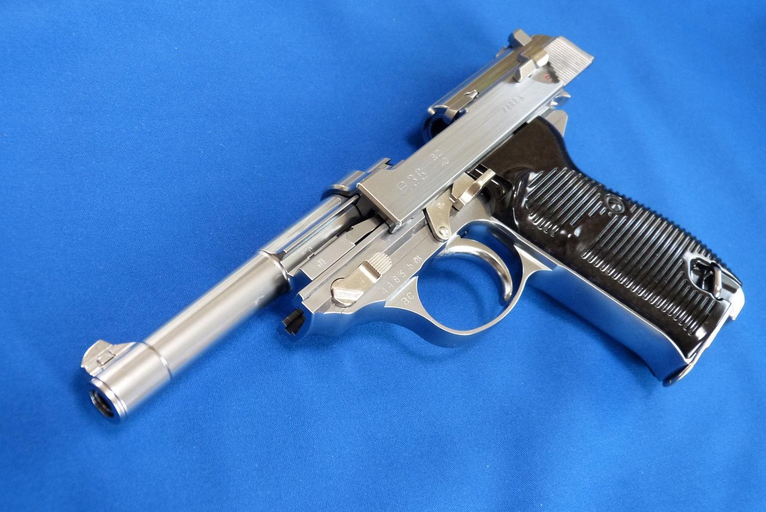 マルシン ワルサーP38 モデルガン シルバー ルパン 映画に登場する