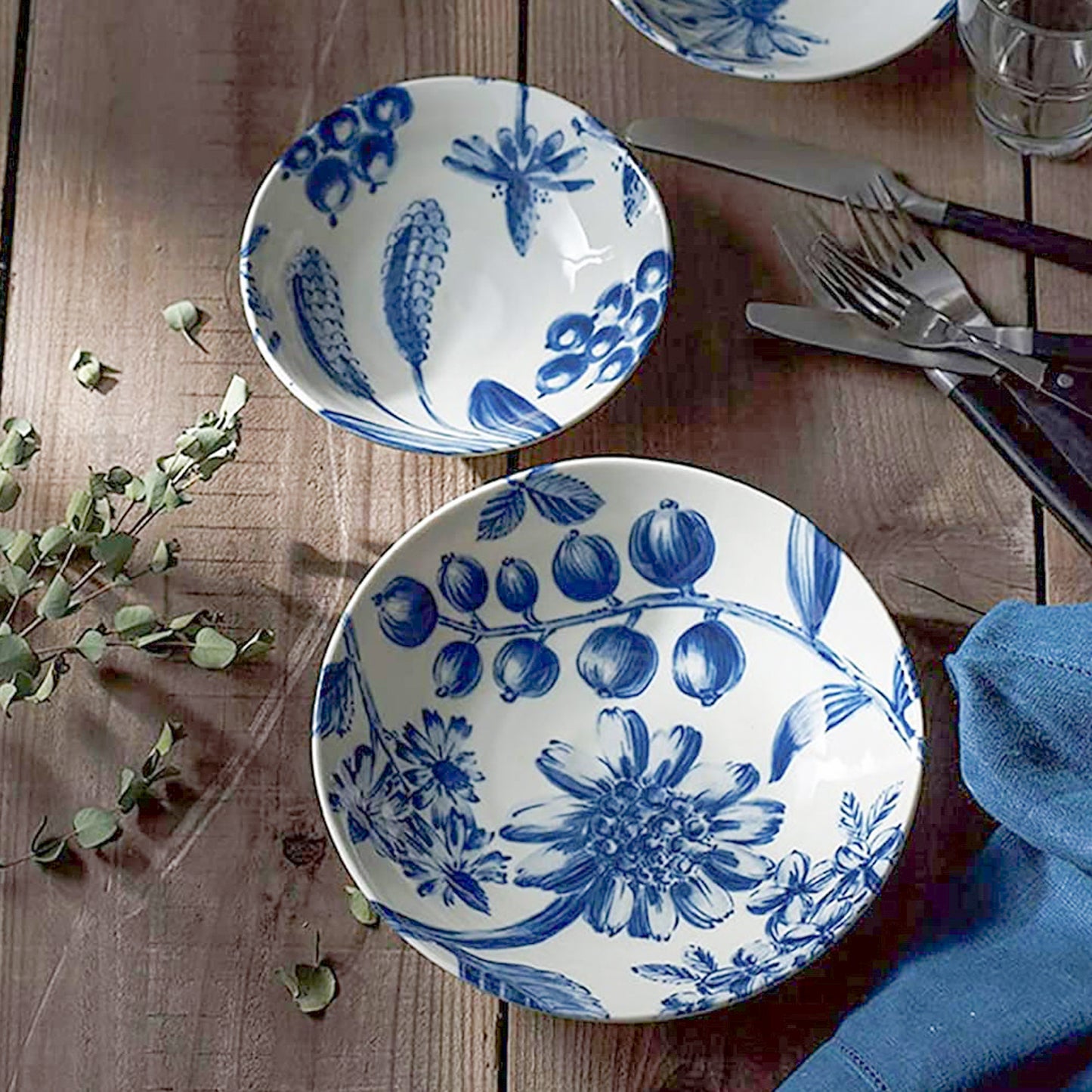 ボタニカル パスタ皿 22cm | aito製作所 | 美濃焼・瀬戸焼を中心とした