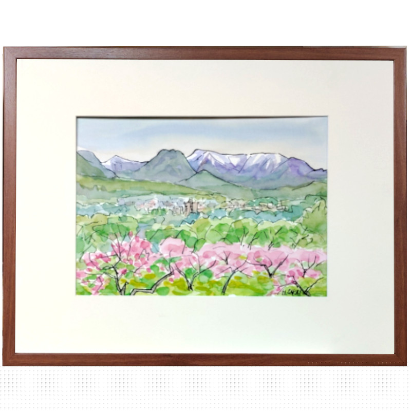 北海道札幌 絵画 販売 蒼い画廊(あおいがろう） 水彩 作品紹介