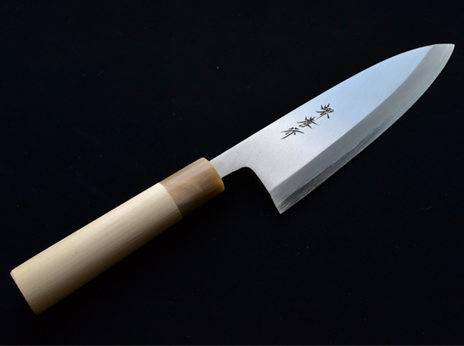 霞研水牛柄 - 堺孝行の製造・販売は青木刃物製作所