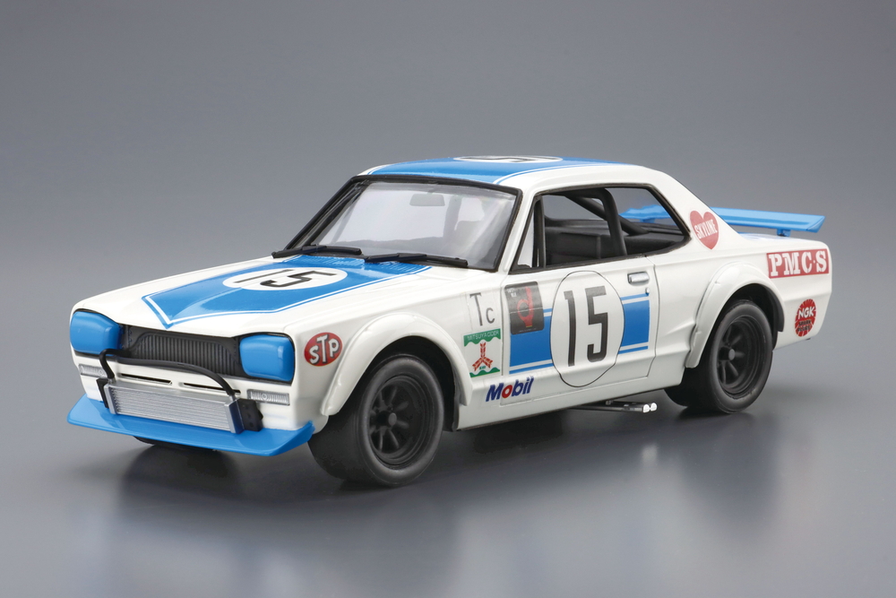 1/24 追悼 高橋国光 箱スカGT-R 栄光の50勝 - AOSHIMA SCALE MODEL LINEUP