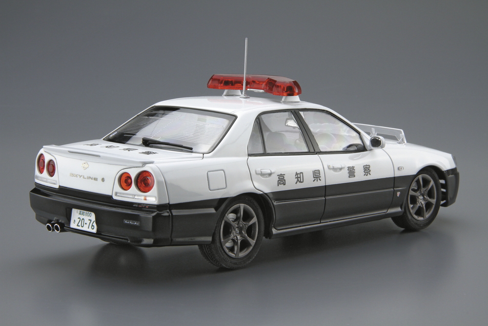 1/24 ニッサン ER34 スカイライン パトロールカー '01 - AOSHIMA SCALE