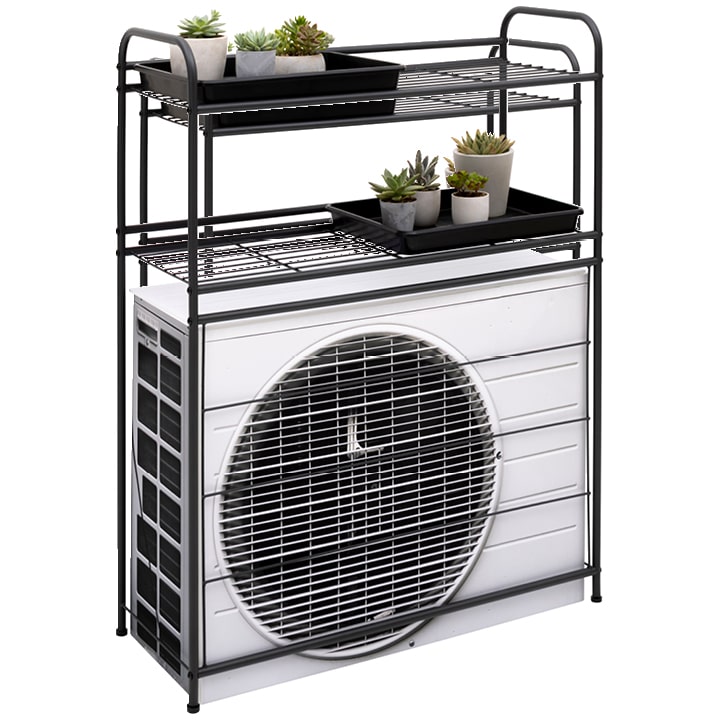 室外機ラック 2段 /B: 収納庫・室外機カバー｜青山ガーデン【公式】通販