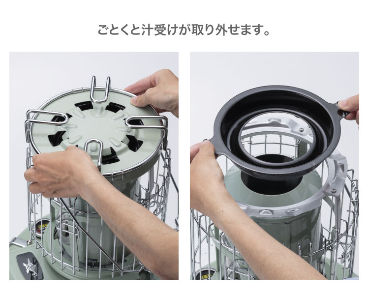 アラジン ブルーフレーム グリーン 2014年製 カバー,クリーナー,取説付