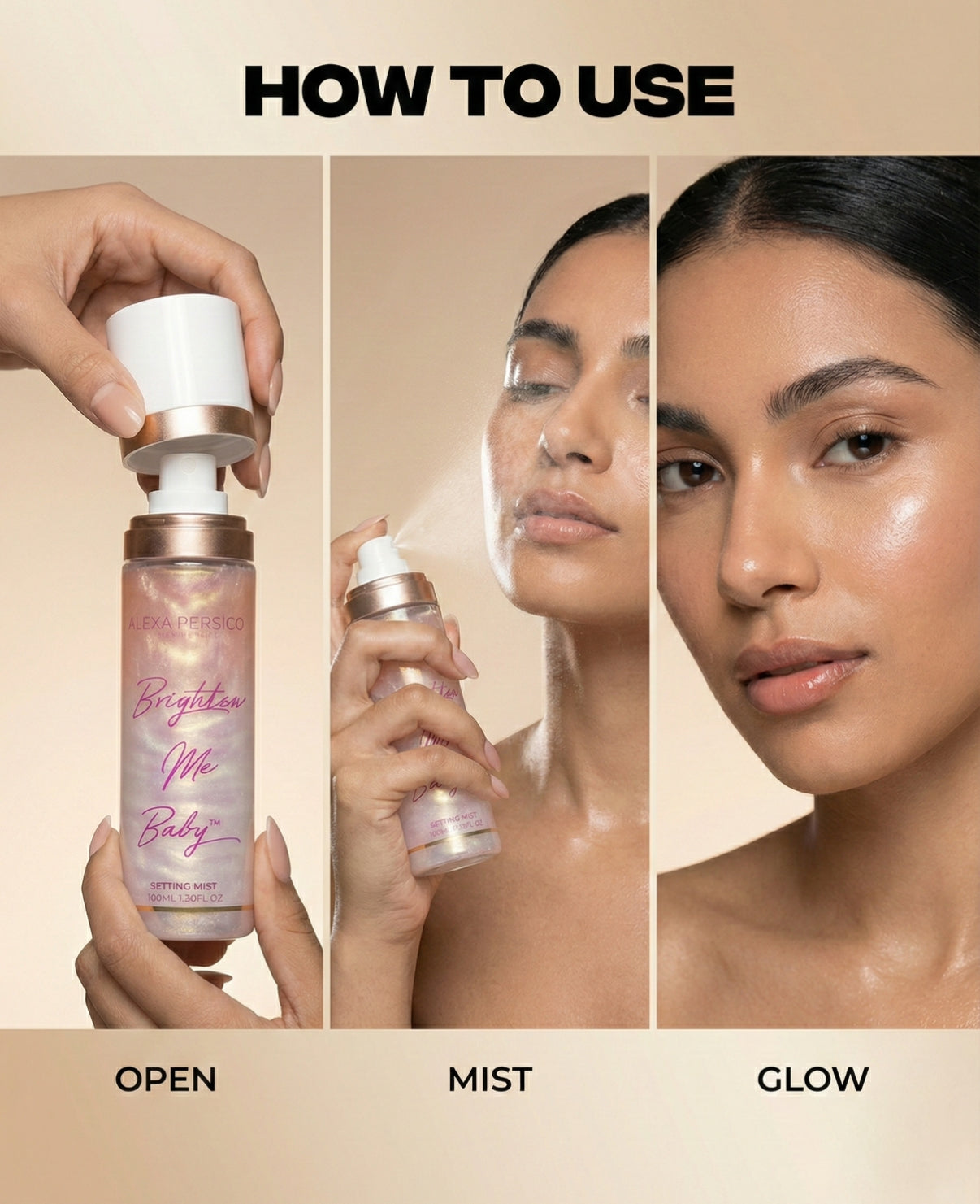 Brighten Me Baby Setting Mist – Alexa Persico Cosmetics