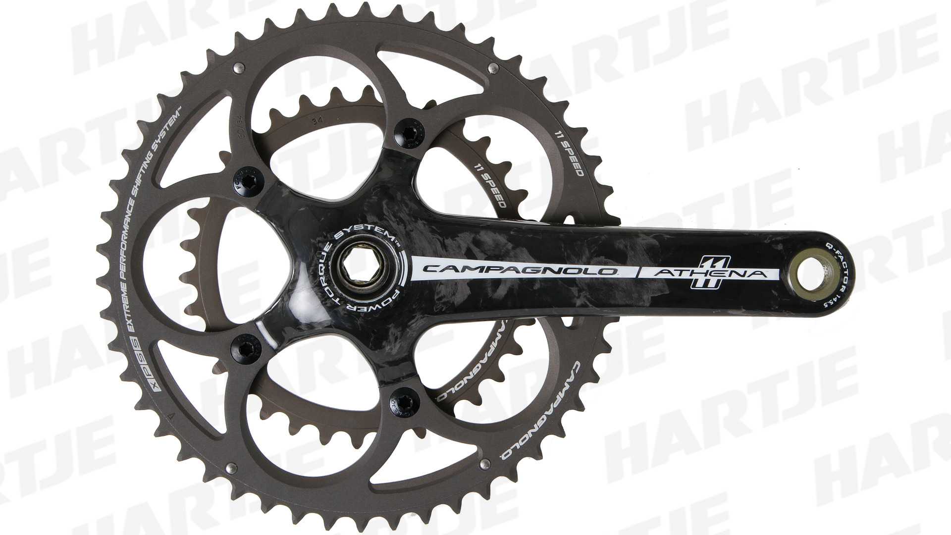 Bicycle Crankset Athena Carbon Crankset Campagnolo Athena Power