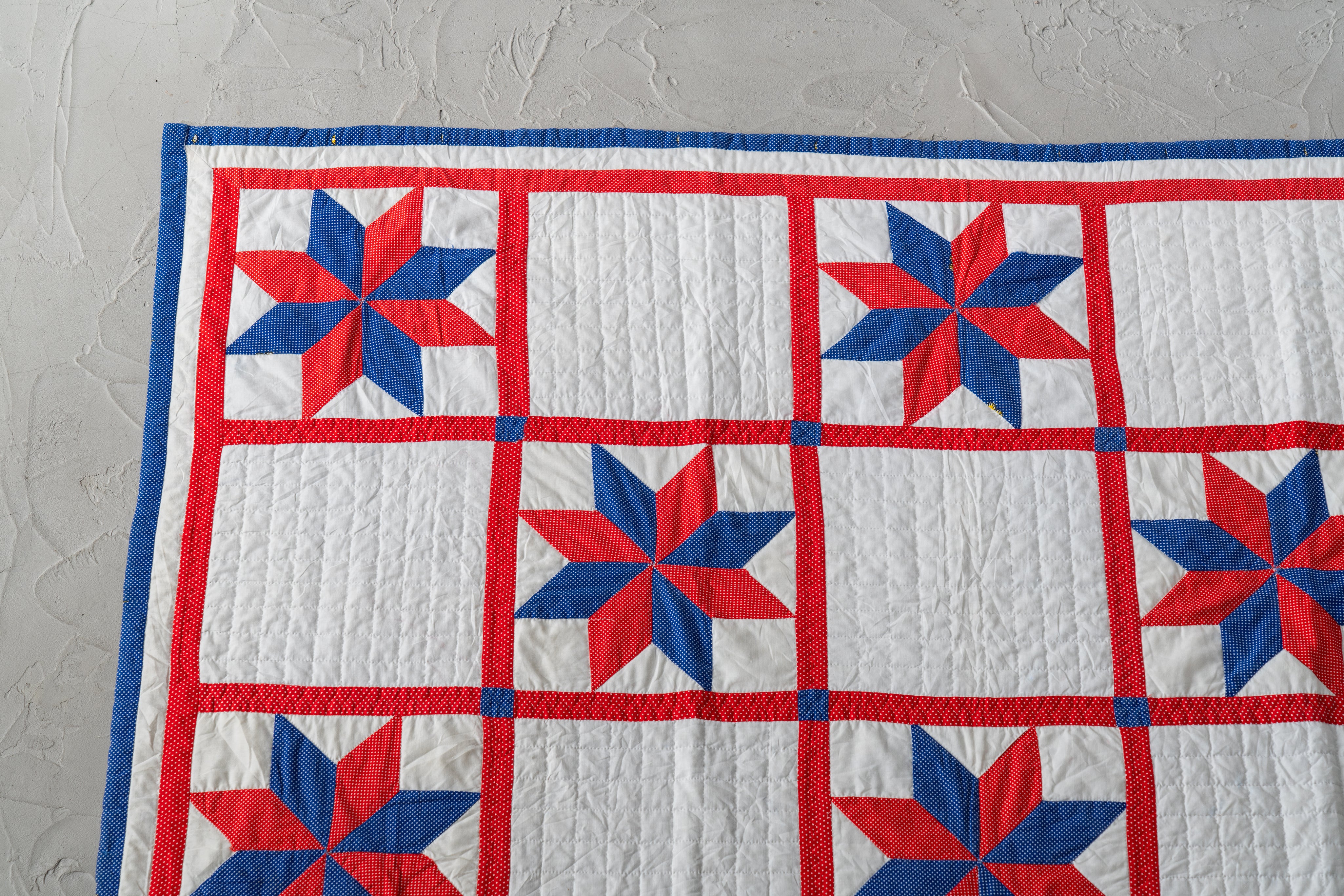 U.S.ヴィンテージ-アメリカンキルト・パッチワークキルト