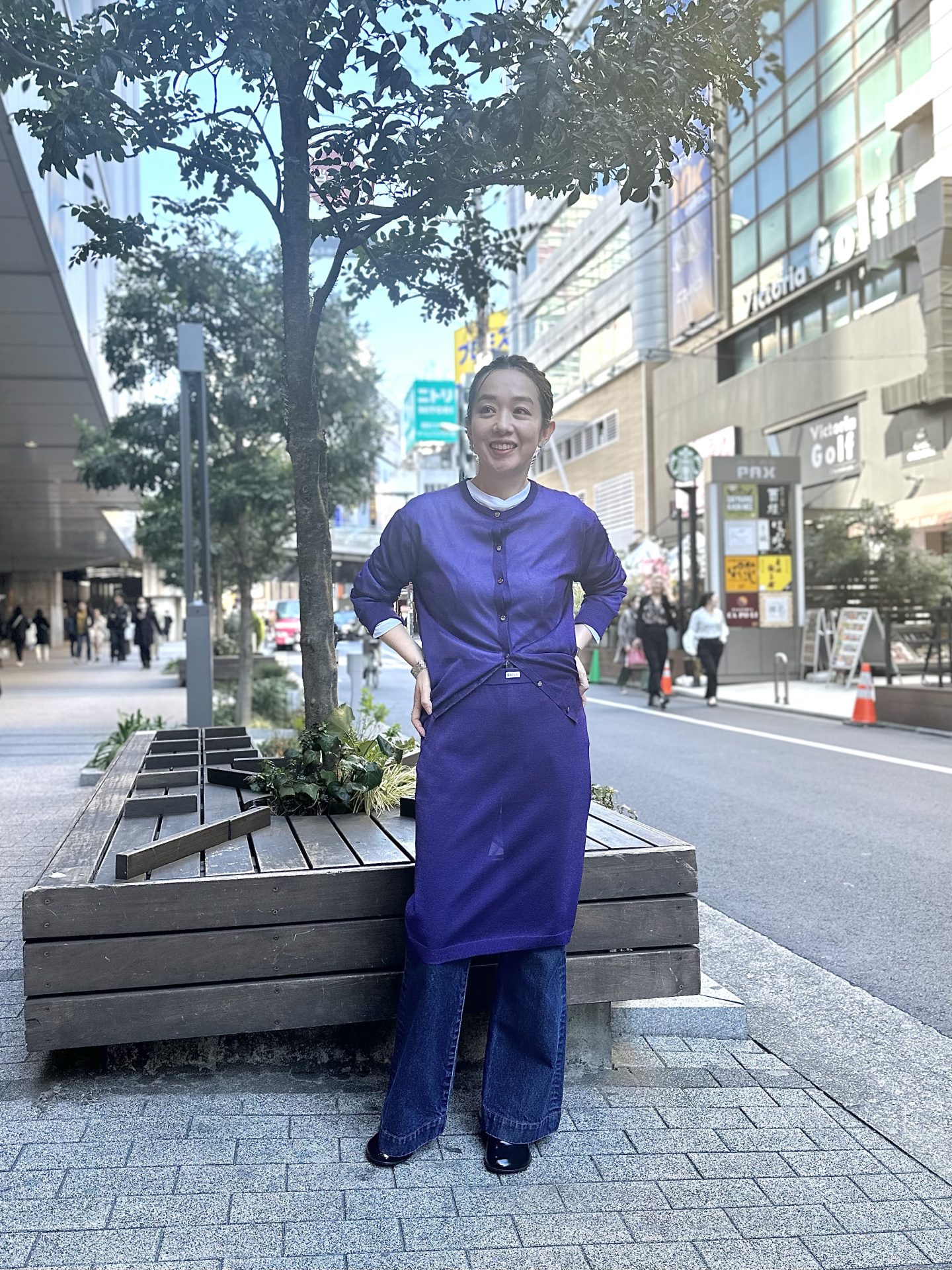 マルボン ゴルフ レディース ニットポロシャツ スカート 2点セット