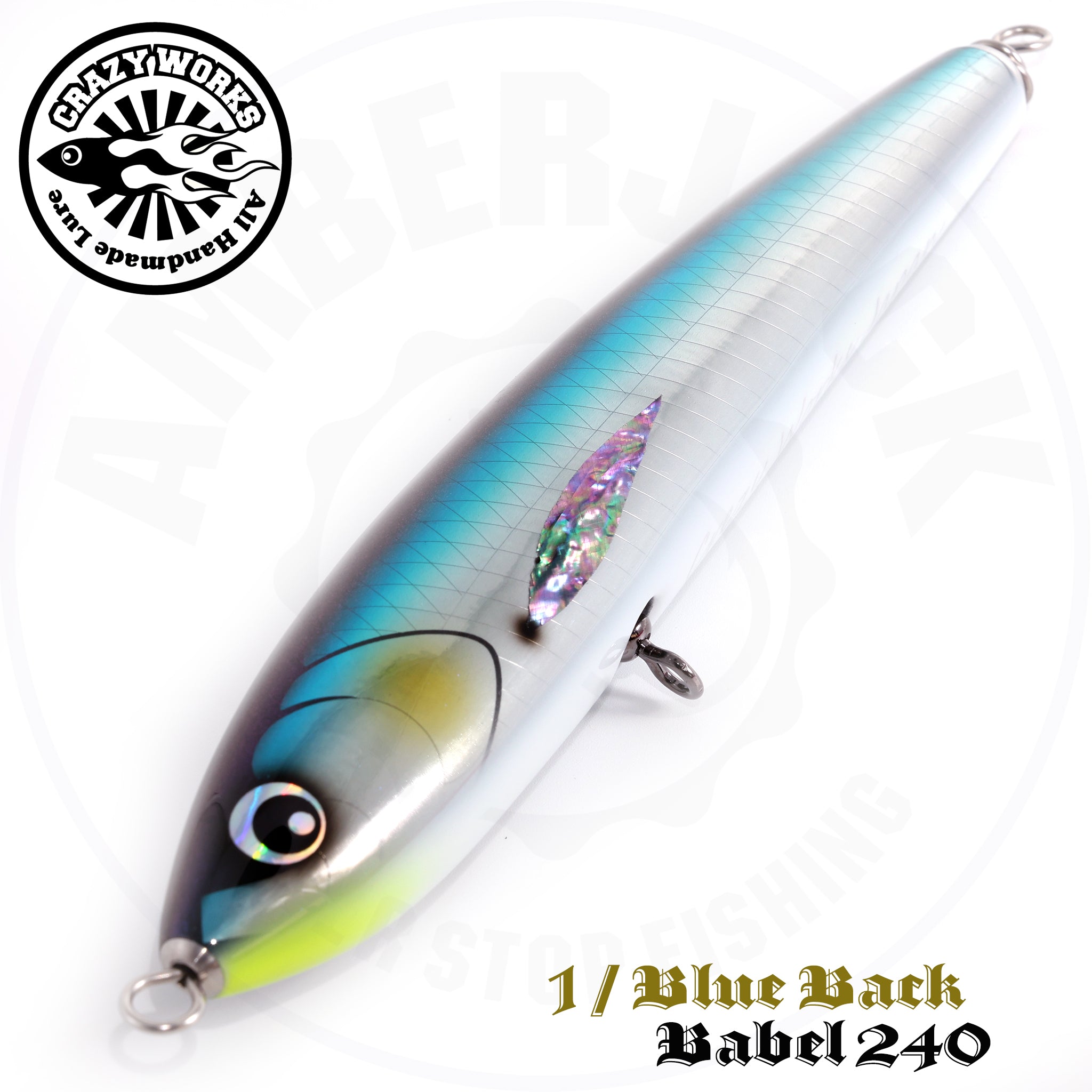 ルアー・フライ CRAZY WORKS BABEL200 CRAZY WORKS BABEL 200 NB-EYE-TOKYO