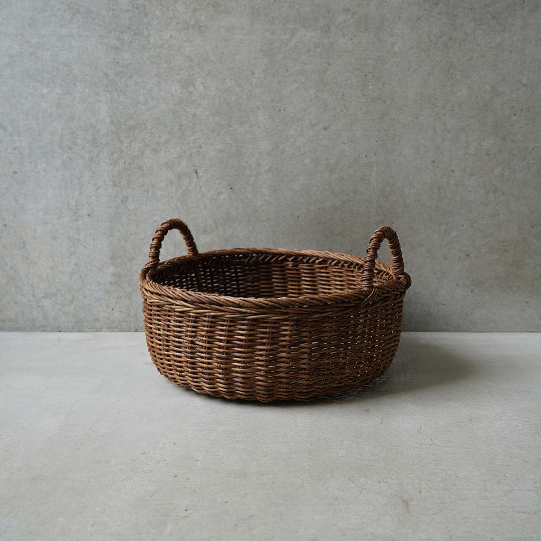 宮本工芸 あけび蔓 丸両手付 大 - アメノイエ