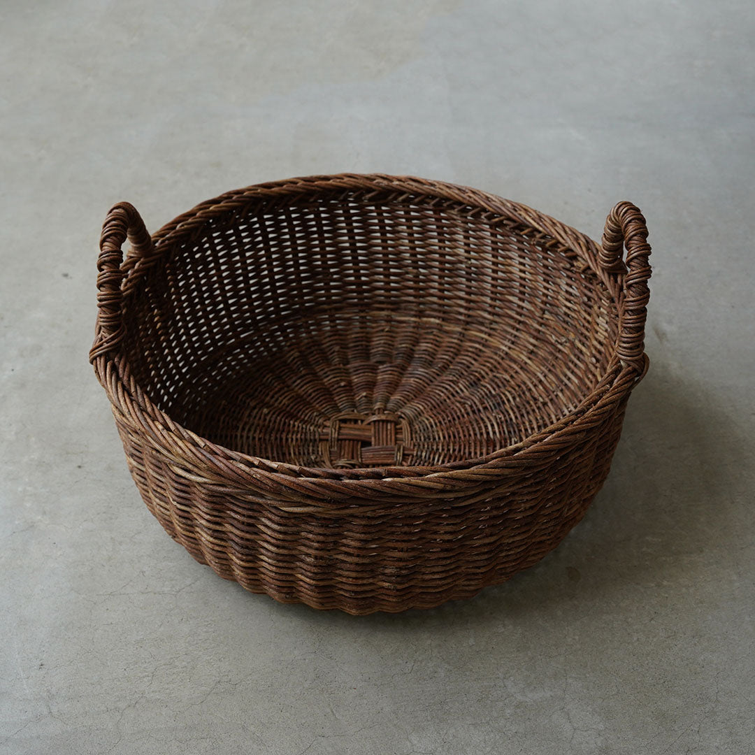 宮本工芸 あけび蔓 丸両手付 大 - アメノイエ