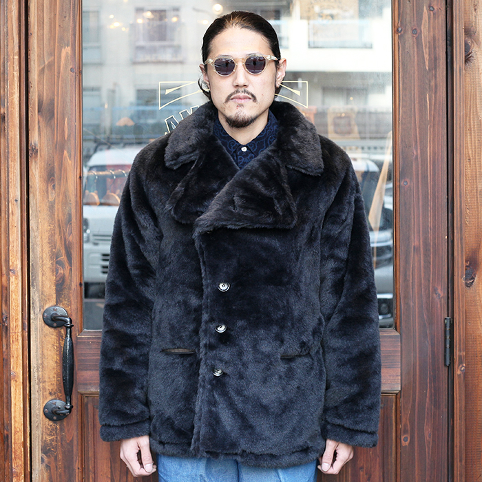 MONSIEUR NICOLE ファージャケット お兄系 平成 y2k 黒 00s平成ギャル